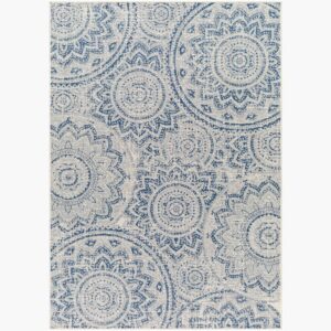 Ravello Ivory Outdoor Rug by Livabliss