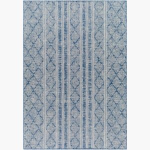 Ravello Denim Outdoor Rug by Livabliss