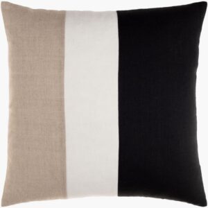 Roxbury Black Pillow by Livabliss