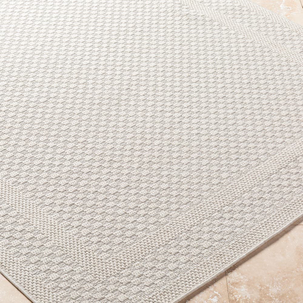 Sandra Beige Outdoor Rug by Livabliss - Image 3