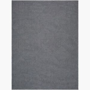 Sandra Charcoal Outdoor Rug by Livabliss
