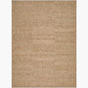 Sandra Beige Outdoor Rug by Livabliss