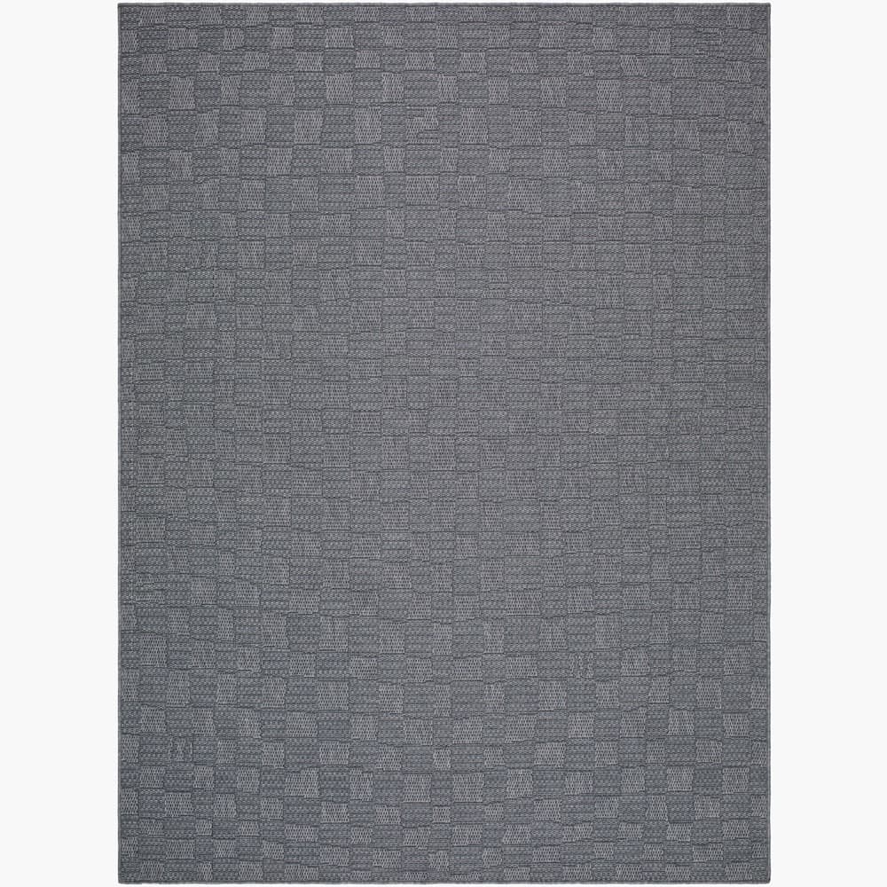 Sandra Charcoal Outdoor Rug by Livabliss