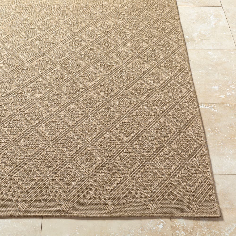 Sandra Beige Outdoor Rug by Livabliss - Image 4