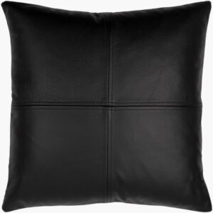Sheffield Black Pillow by Livabliss