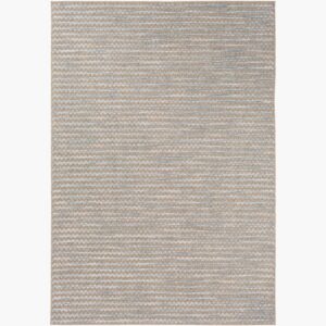 Santa Cruz Blue Outdoor Rug by Livabliss
