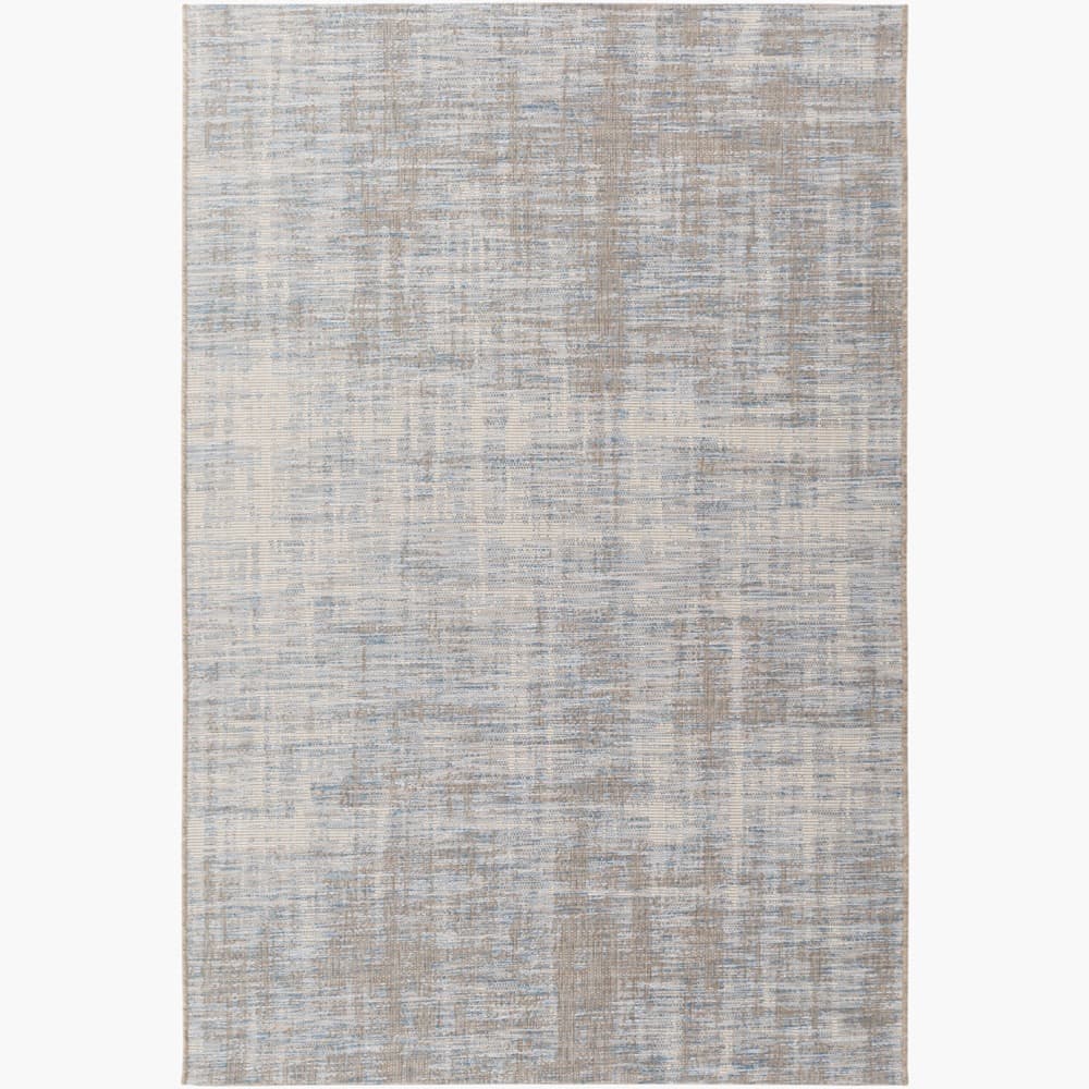Santa Cruz Blue Outdoor Rug by Livabliss