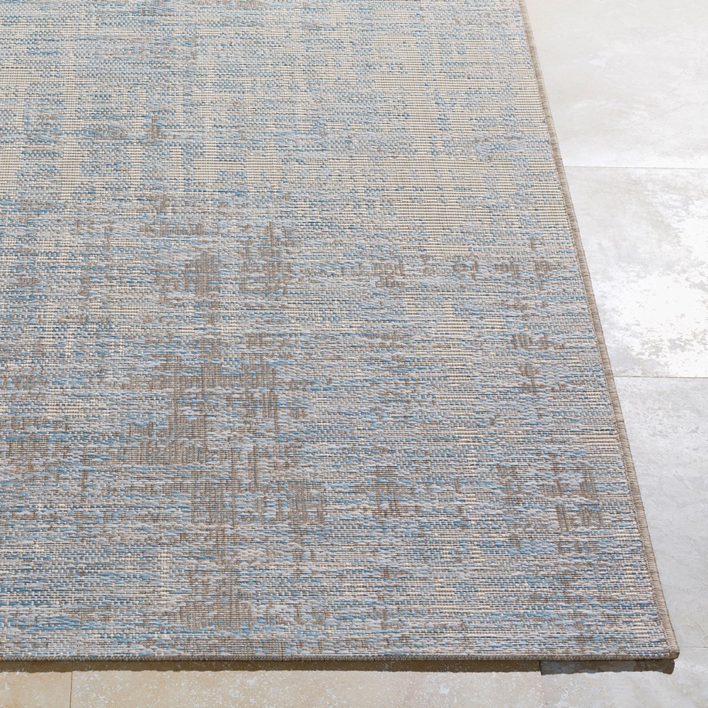Santa Cruz Blue Outdoor Rug by Livabliss - Image 5