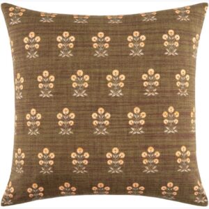 Tarpon Olive Pillow by Livabliss