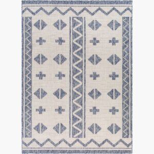 Tuareg Tan  Outdoor Rug by Livabliss