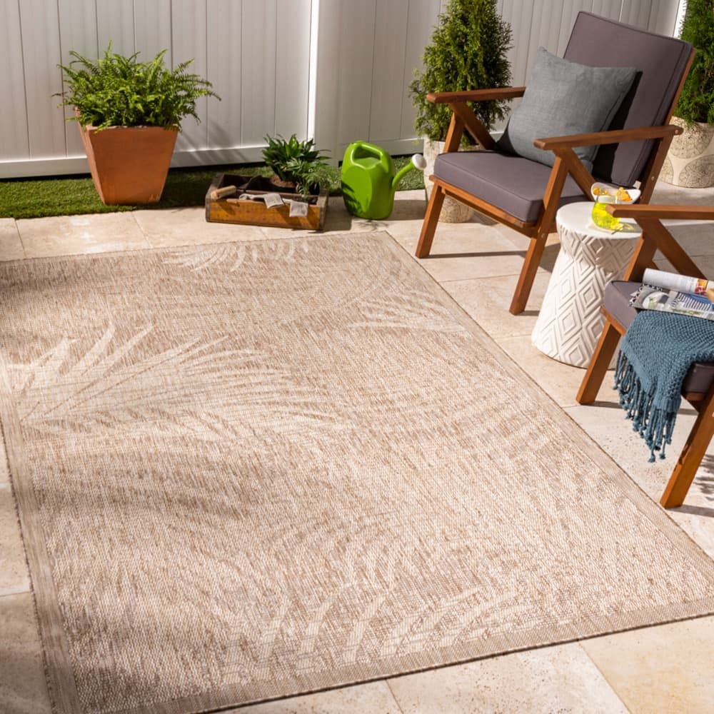 Tuareg Tan Outdoor Rug by Livabliss - Image 2
