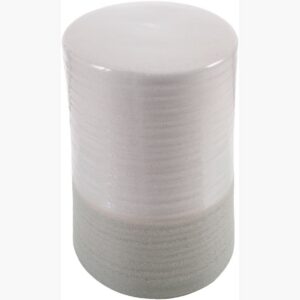 Waverly Beige Ceramic Garden Stool by Livabliss