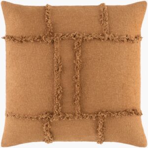 Yulara Caramel Pillow by Livabliss