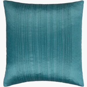 Yasmine Teal Pillow by Livabliss