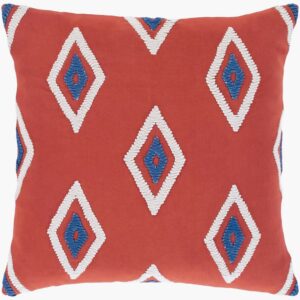 Zulu Rust Pillow by Livabliss
