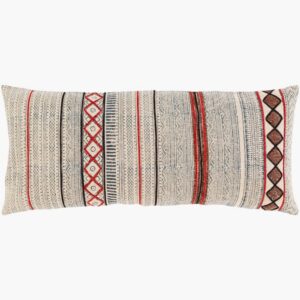 Zoya Dark Brown Pillow by Livabliss