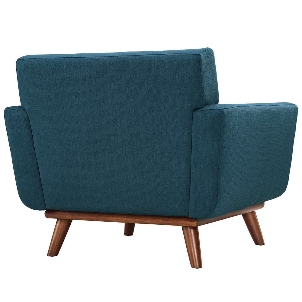 Engage Wood Armchair Set of 2 in Azure by Modway - Image 4