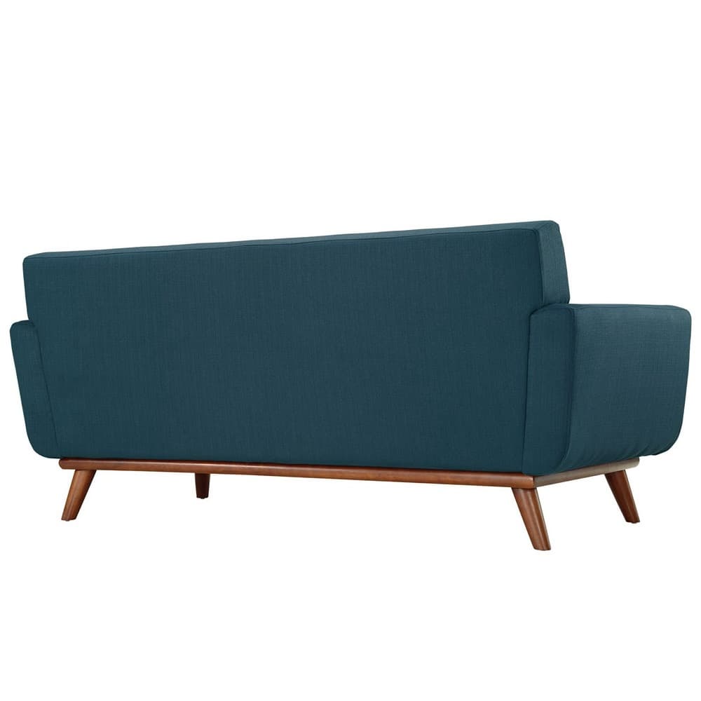 Engage Armchairs and Loveseat Set of 3 in Azure by Modway - Image 5