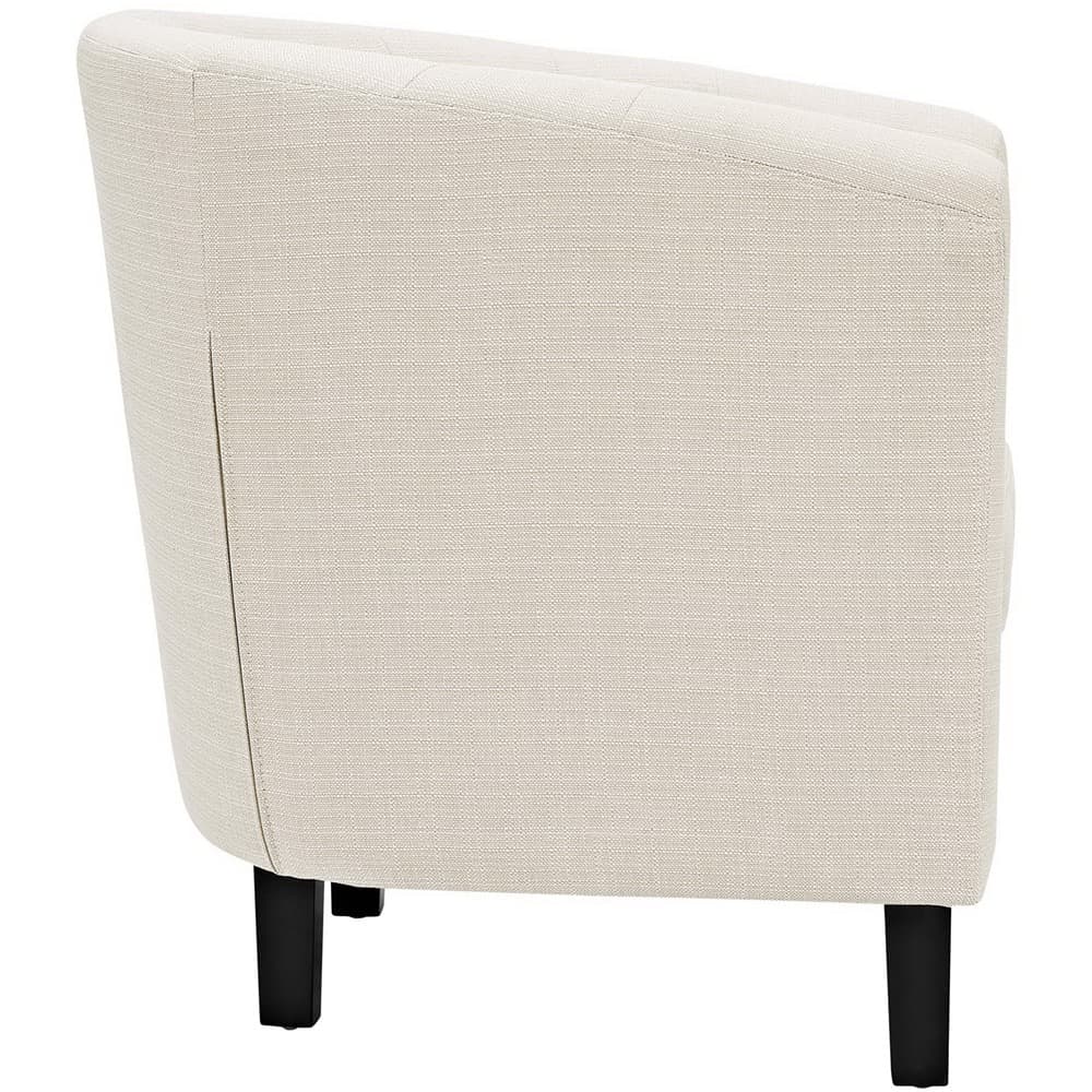 Prospect Upholstered Fabric Armchair in Beige by Modway - Image 2