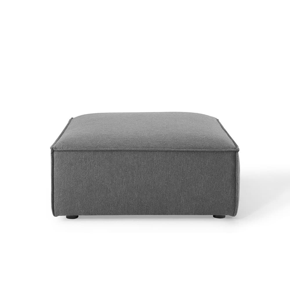 Restore Ottoman in Charcoal by Modway - Image 2