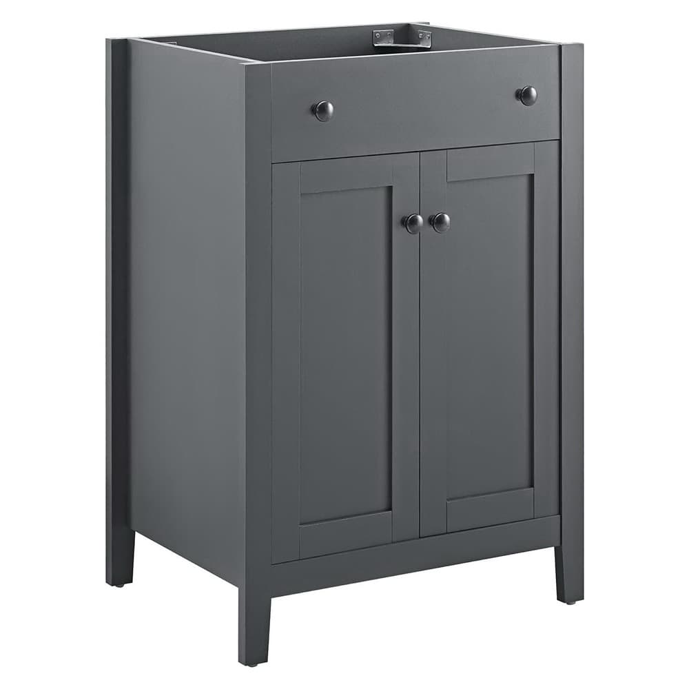 Nantucket 24" Bathroom Vanity Cabinet (Sink Basin Not Included) in Gray by Modway