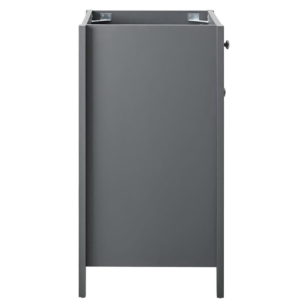 Nantucket 24" Bathroom Vanity Cabinet (Sink Basin Not Included) in Gray by Modway - Image 2