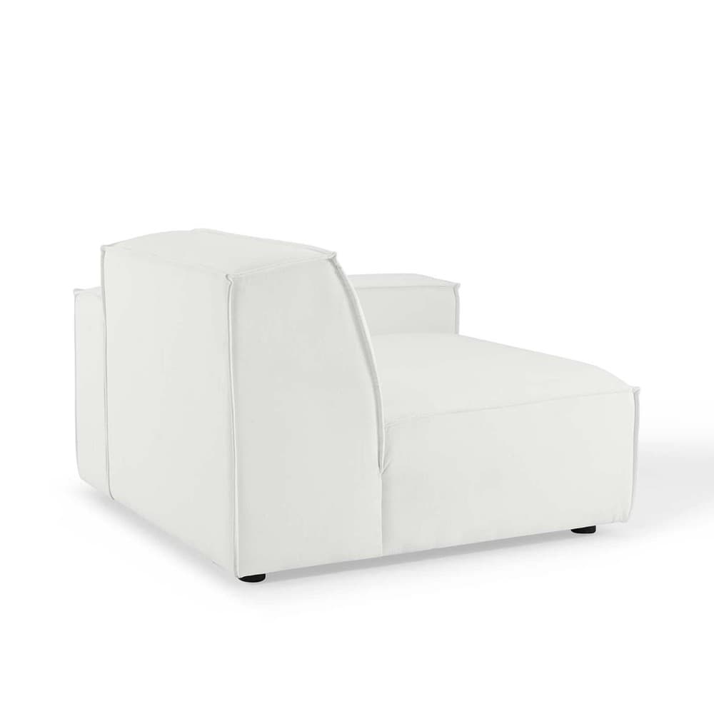 Restore 2-Piece Sectional Sofa in White by Modway - Image 6