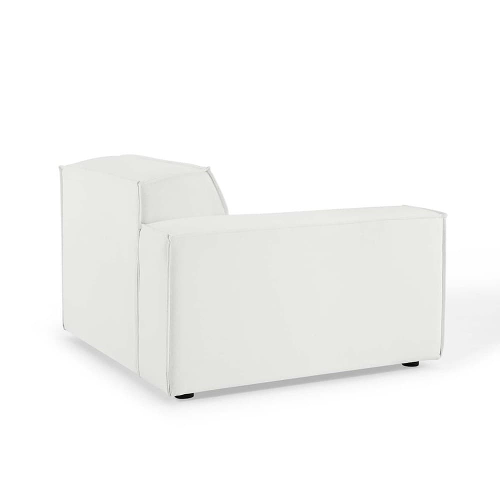 Restore 2-Piece Sectional Sofa in White by Modway - Image 7