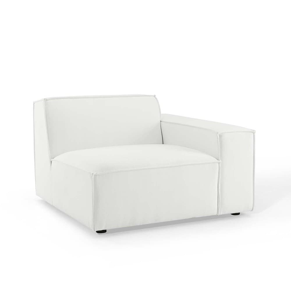 Restore 3-Piece Sectional Sofa in White by Modway - Image 2