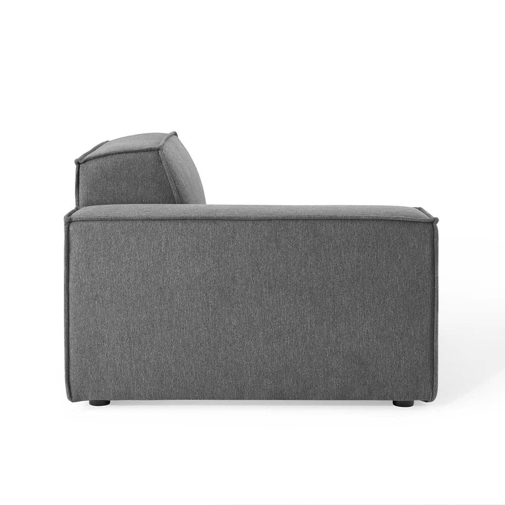 Restore 6-Piece Sectional Sofa in Charcoal by Modway - Image 6
