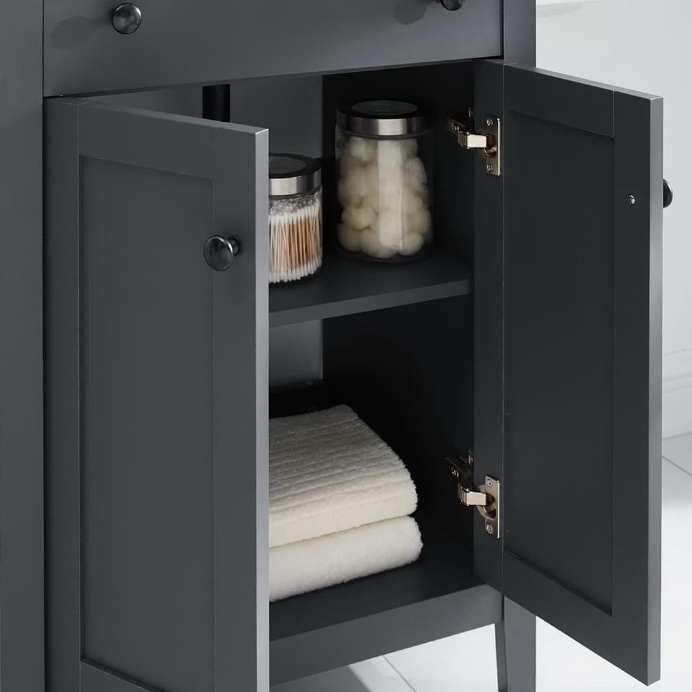 Nantucket 24" Bathroom Vanity in Gray White by Modway - Image 10
