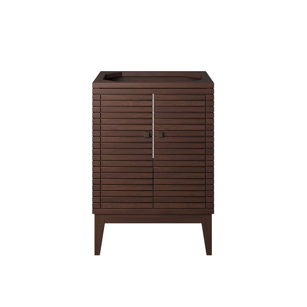 Ledger 24" Wood Bathroom Vanity Cabinet (Sink Basin Not Included) in Walnut by Modway - Image 5
