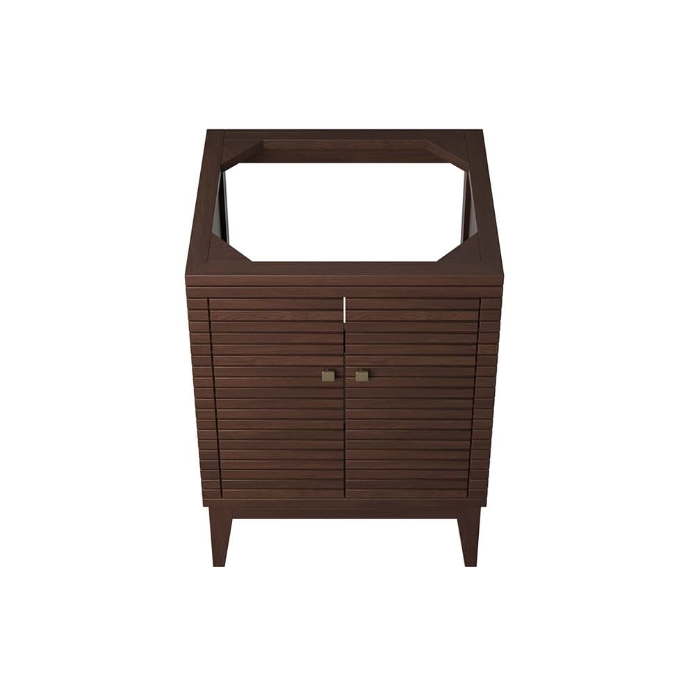 Ledger 24" Wood Bathroom Vanity Cabinet (Sink Basin Not Included) in Walnut by Modway - Image 6
