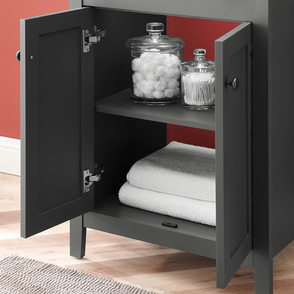 Nantucket 24" Bathroom Vanity in Gray Black by Modway - Image 9