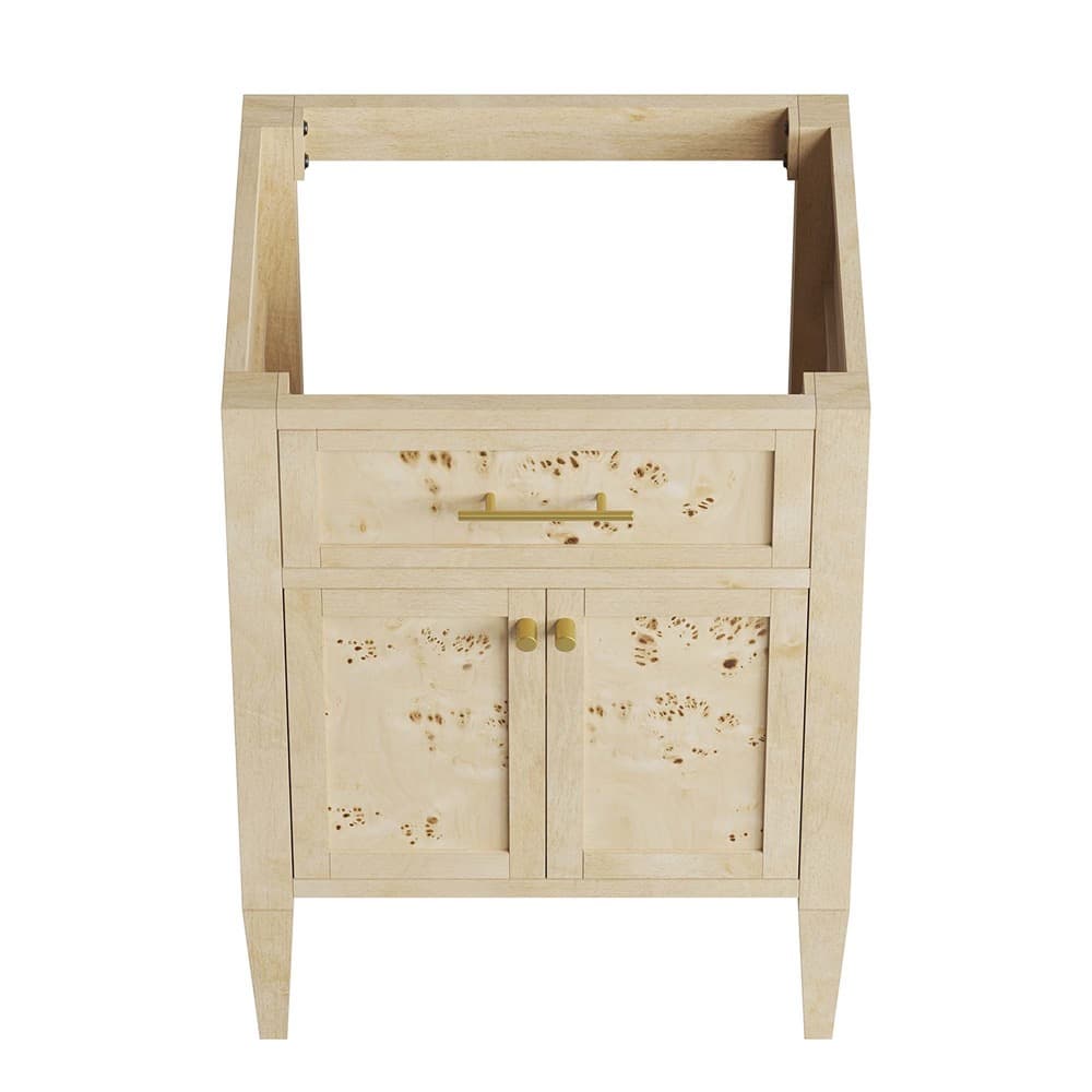 Elysian 24" Wood Bathroom Vanity Cabinet (Sink Basin Not Included) in Burgundy by Modway - Image 7