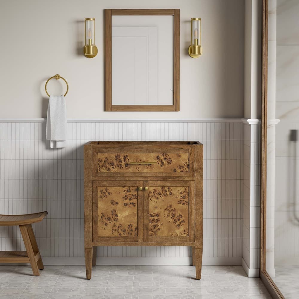 Elysian 30" Bathroom Vanity Cabinet (Sink Basin Not Included) in Brown by Modway - Image 10