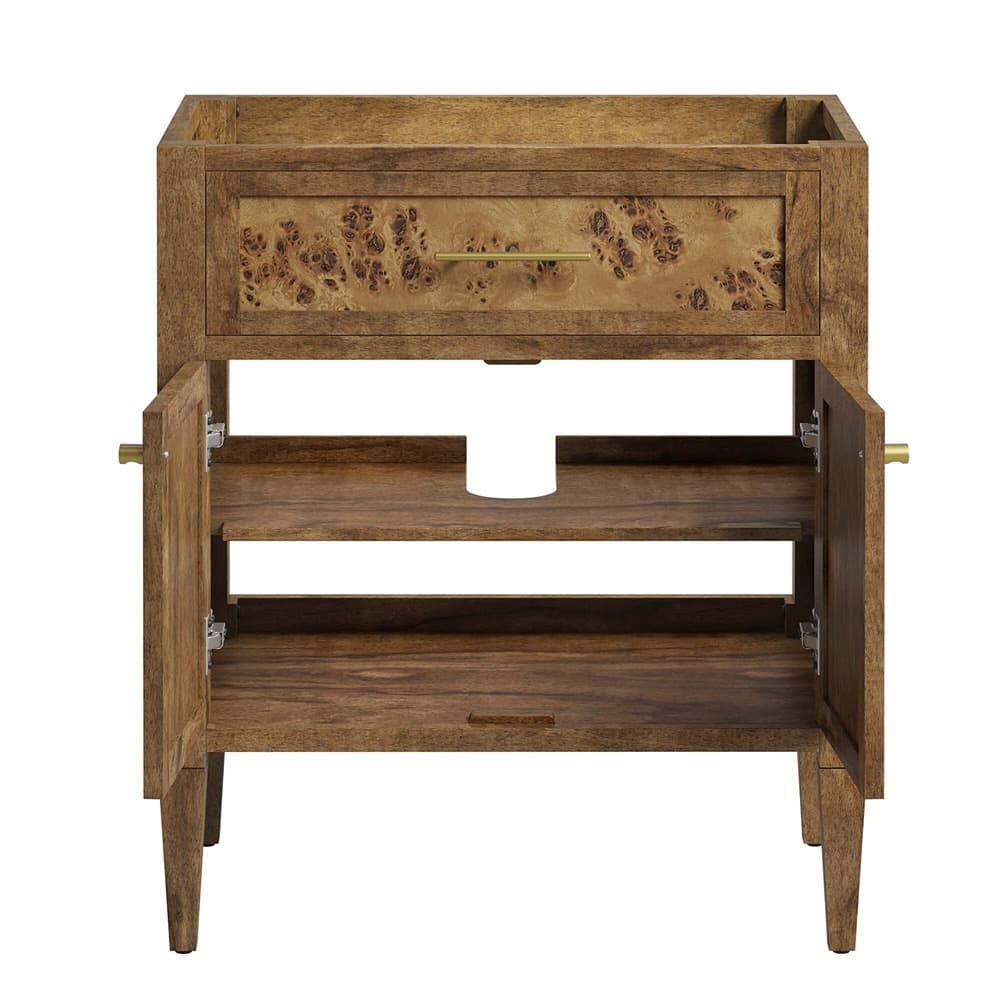 Elysian 30" Bathroom Vanity Cabinet (Sink Basin Not Included) in Brown by Modway - Image 8