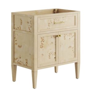 Elysian 30" Bathroom Vanity Cabinet (Sink Basin Not Included) in Burgundy by Modway