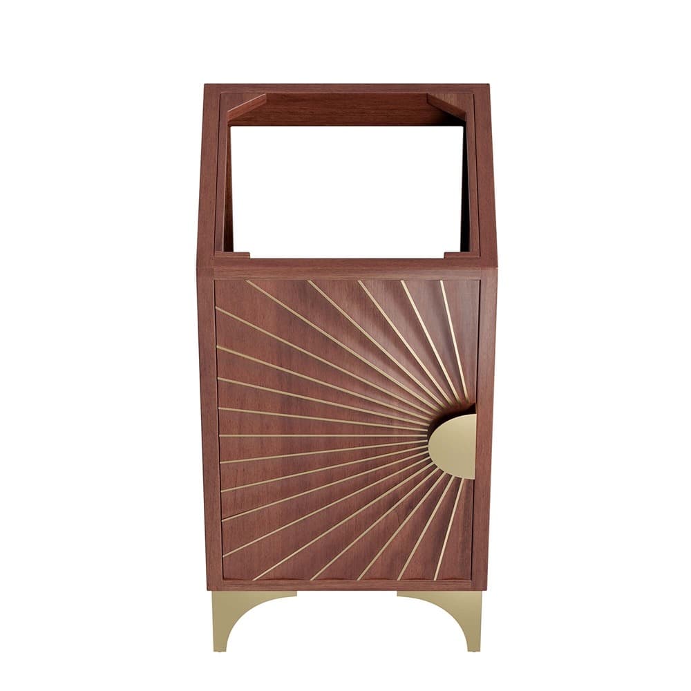 Daylight 18" Bathroom Vanity Cabinet in Walnut by Modway - Image 5