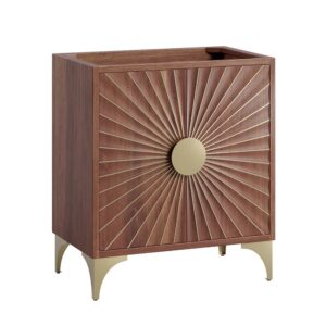 Daylight 30" Bathroom Vanity Cabinet in Walnut by Modway