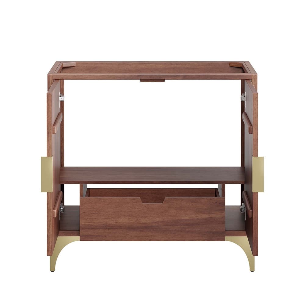 Daylight 36" Bathroom Vanity Cabinet in Walnut by Modway - Image 6