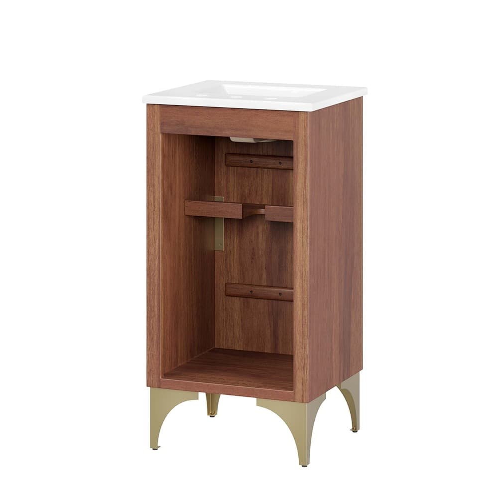Daylight 18" Bathroom Vanity in White Walnut by Modway - Image 6