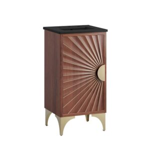 Daylight 18" Bathroom Vanity in Black Walnut by Modway