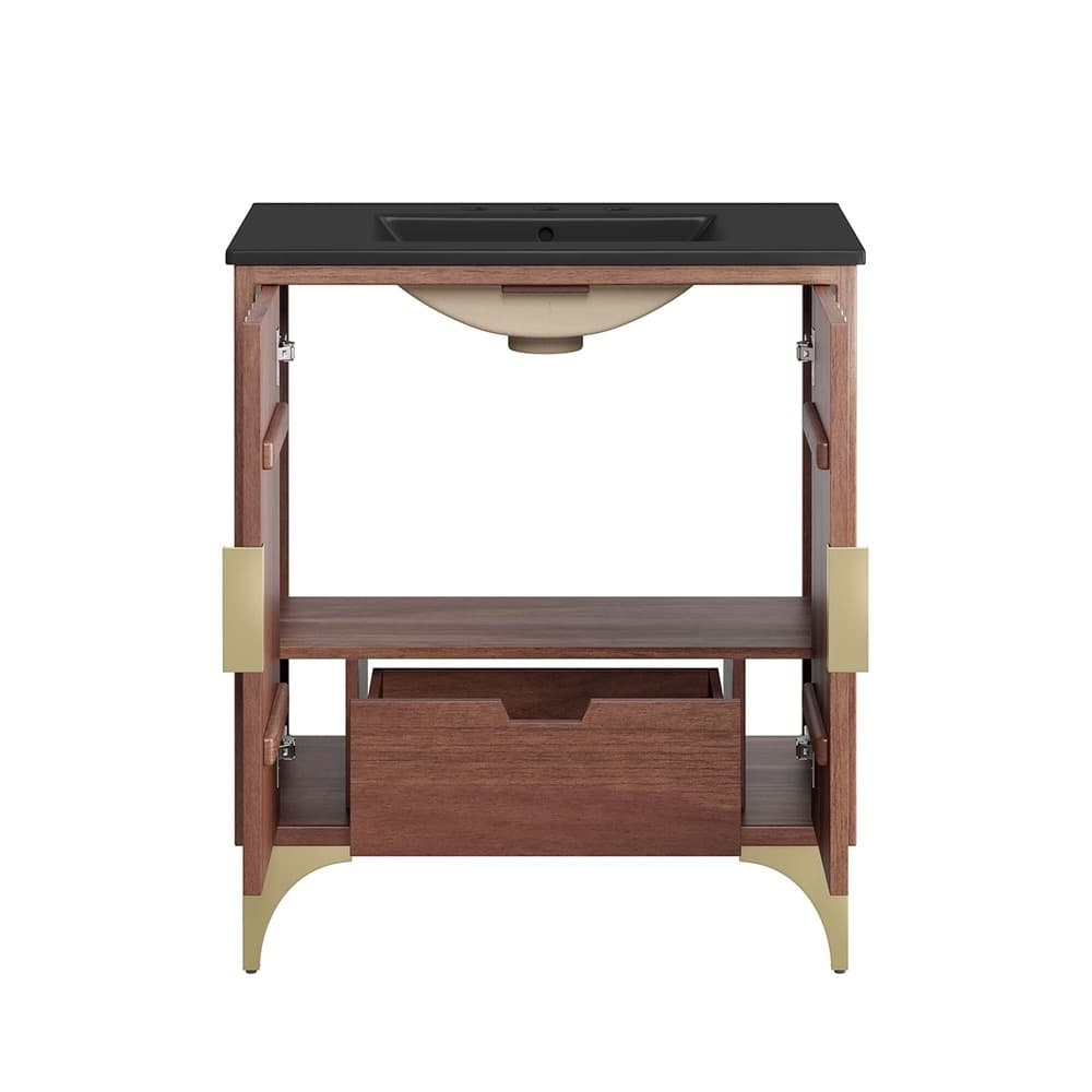 Daylight 30" Bathroom Vanity in Black Walnut by Modway - Image 7