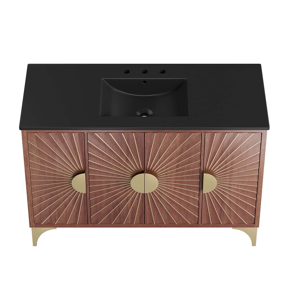 Daylight 48" Bathroom Vanity in Black Walnut by Modway - Image 5