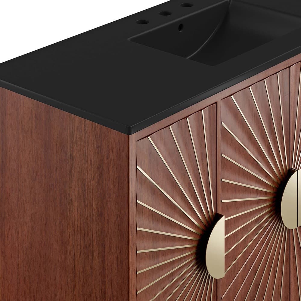 Daylight 48" Bathroom Vanity in Black Walnut by Modway - Image 9