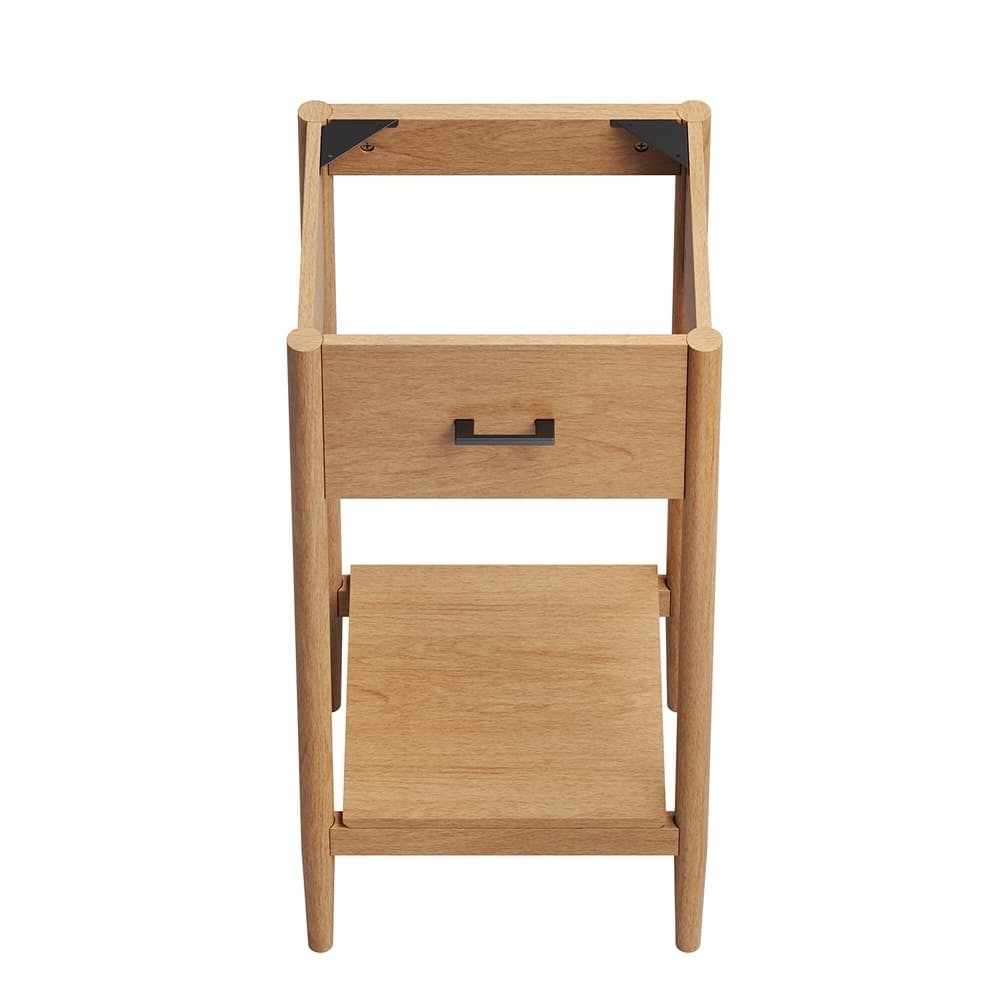 Zaire 18" Bathroom Vanity Cabinet (Sink Basin Not Included) in Natural by Modway - Image 7