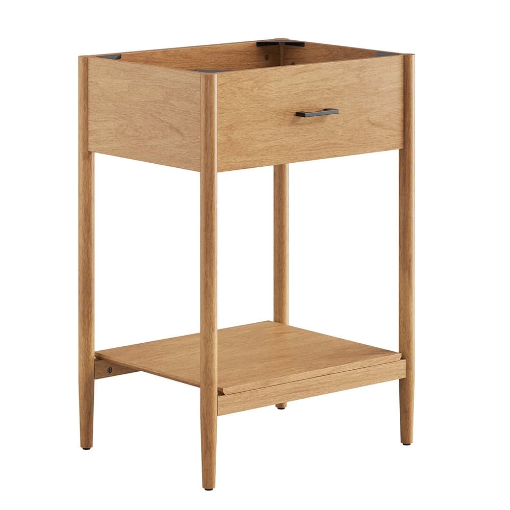 Zaire 24" Bathroom Vanity Cabinet (Sink Basin Not Included) in Natural by Modway
