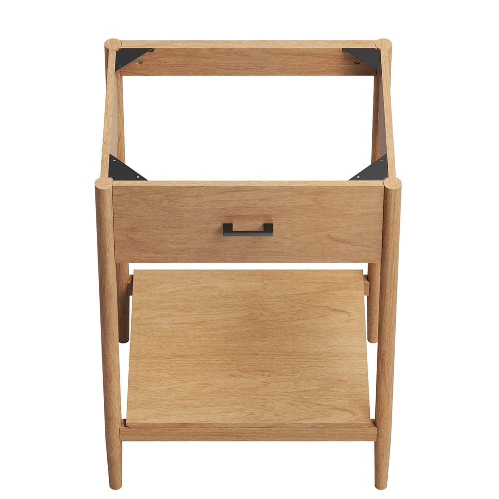 Zaire 24" Bathroom Vanity Cabinet (Sink Basin Not Included) in Natural by Modway - Image 7