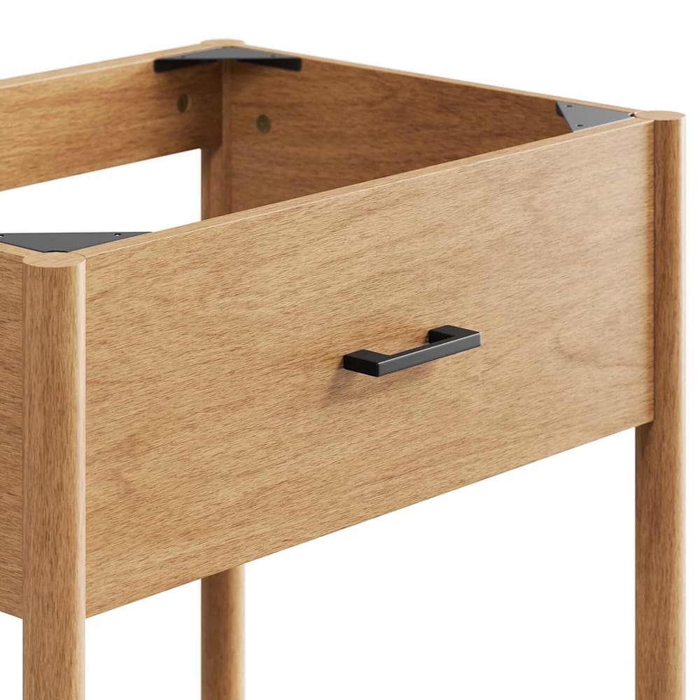 Zaire 24" Bathroom Vanity Cabinet (Sink Basin Not Included) in Natural by Modway - Image 8